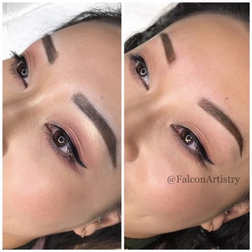 Ombre brows